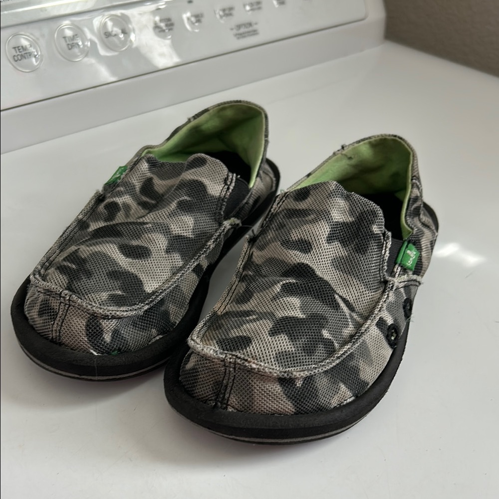 Camouflage Kids Slip-On Shoes